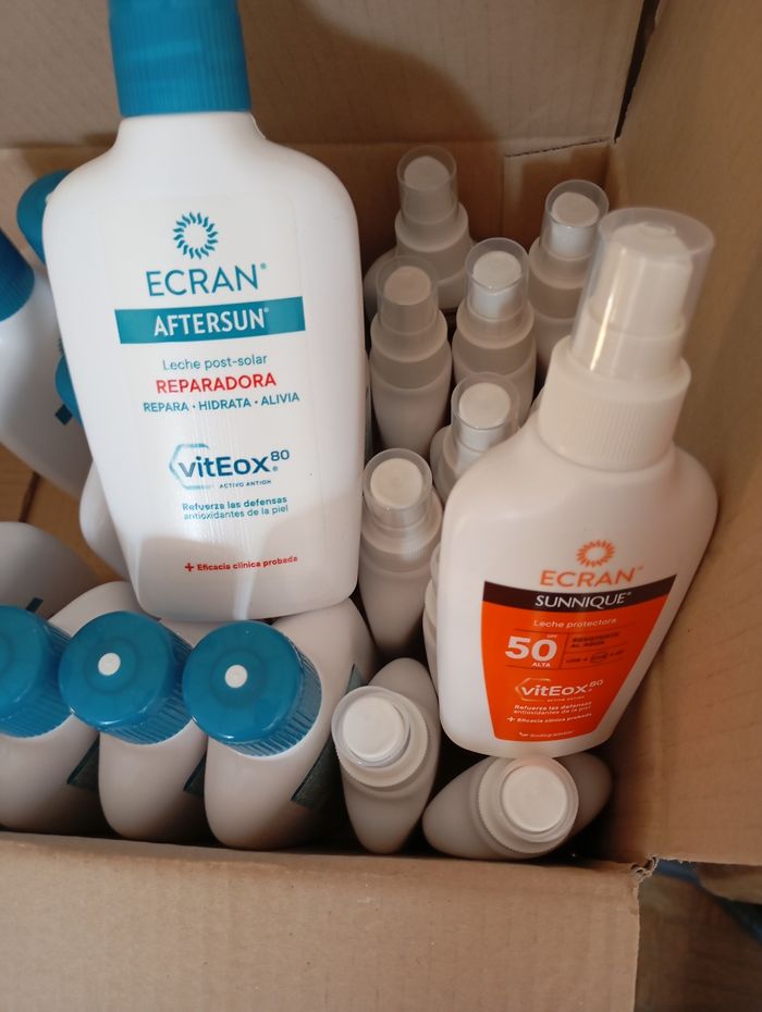 Crème solaire et après solaire Ecran