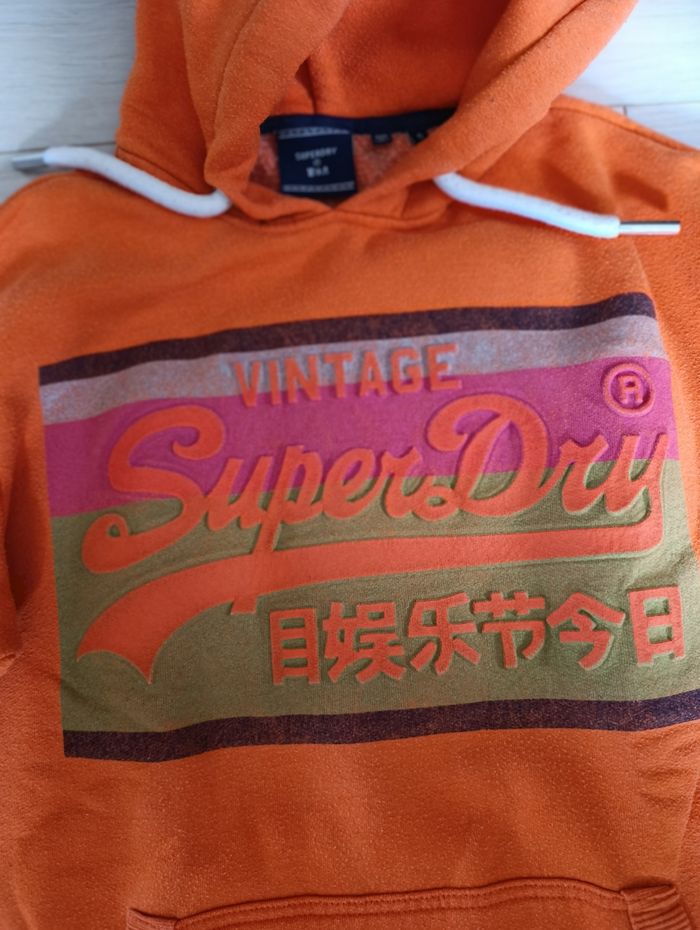 Sweat capuche Superdry garçon taille S - photo numéro 3