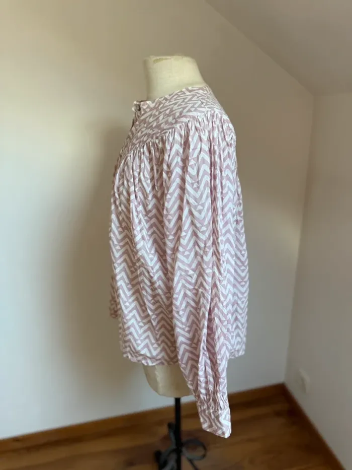 Superbe blouse fluide neuve en coton Promod 🌸 40 L 42 - photo numéro 5