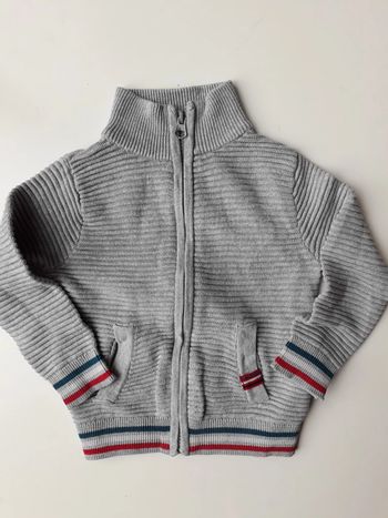 Gilet zippé 3 ans