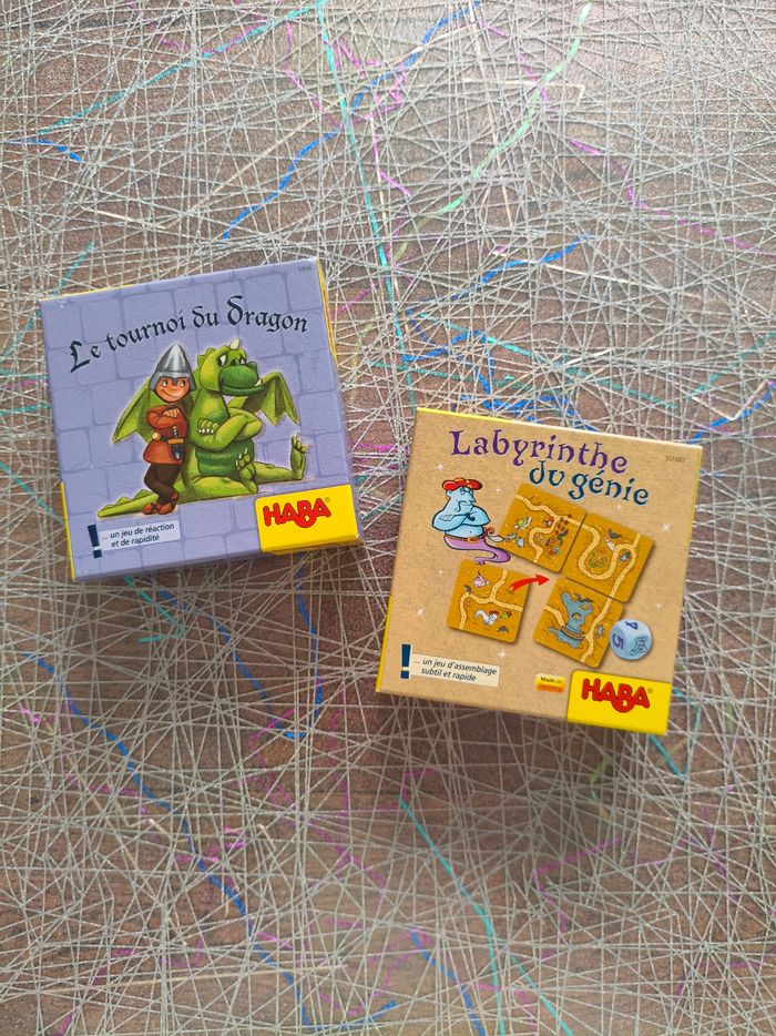 Lot de 2 jeux Haba - photo numéro 1