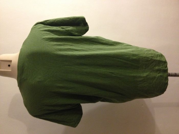 T shirt col rond ✧ vert ✧ manches courtes ✧ look masculin ✧ taille 38 ✧ zeeman - photo numéro 3