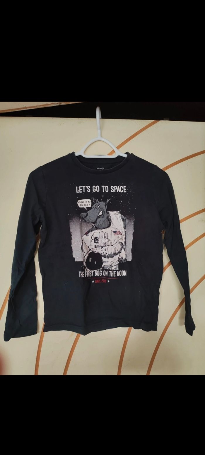 Haut de pyjama à manche longue