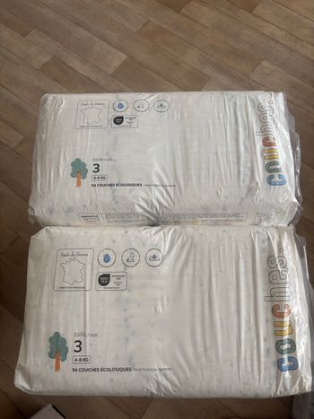 Couches la marque en moins