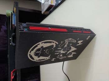 Console Sony Playstation 2 Custom Starwars Dark Vador