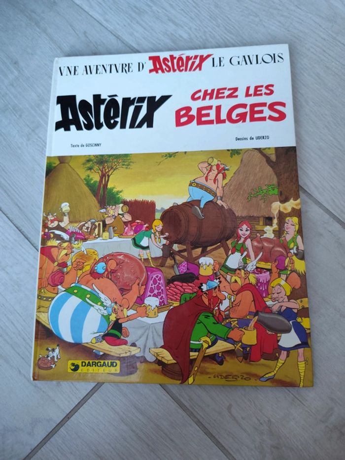 BD Astérix chez les Belges