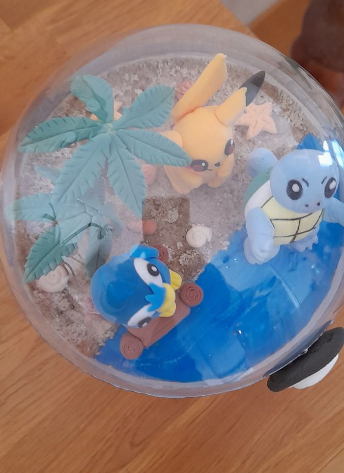Terrarium, Pokeball Pokemon Pikachu - photo numéro 2