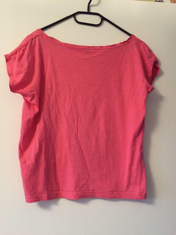 T-shirt « let’s celebrate - Feel Good - Life is a Party » Jean Pascale Taille S - photo numéro 2