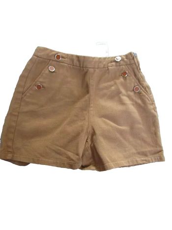 short court en jeans coupe taille haute