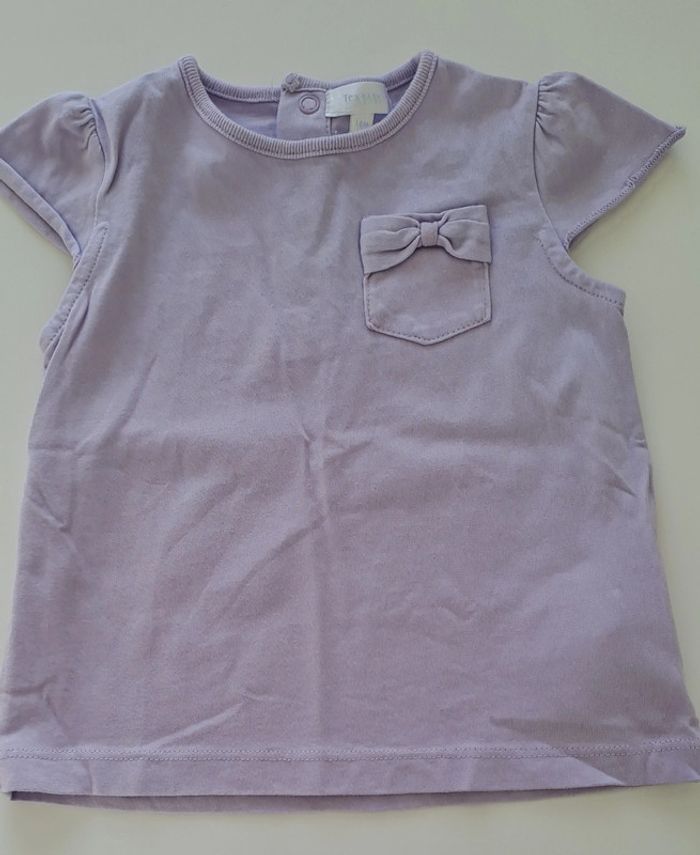 Lot de 2 tee-shirts manches courtes 18 mois - photo numéro 6