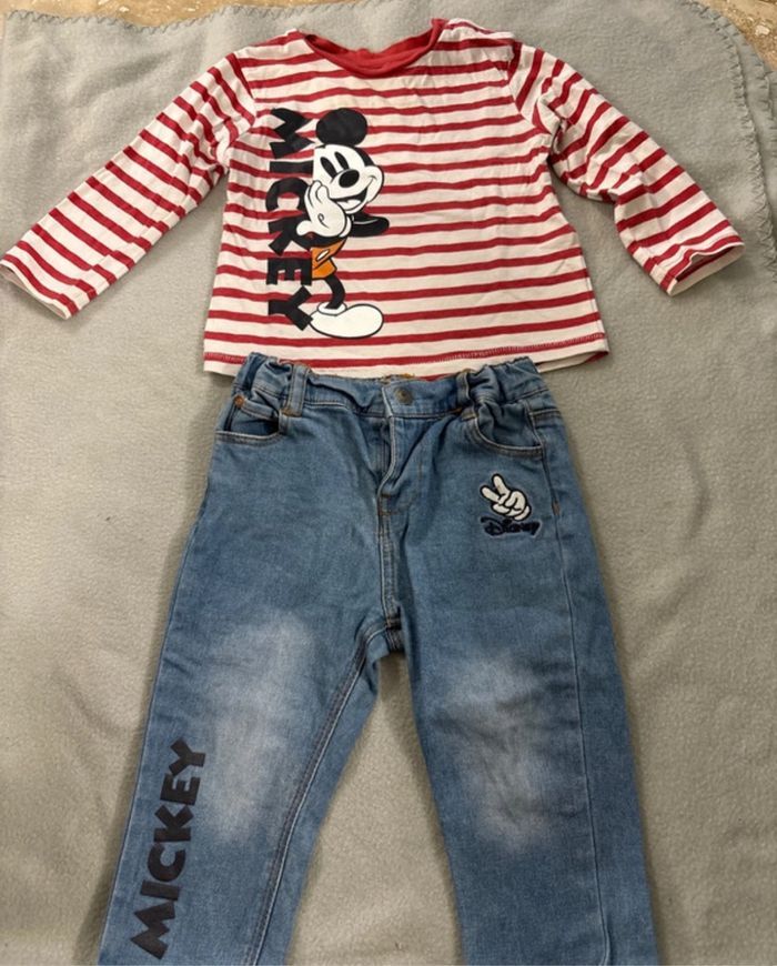 Ensemble Mickey 12 mois - photo numéro 2
