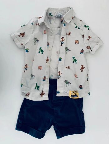 Chemise + short toy story