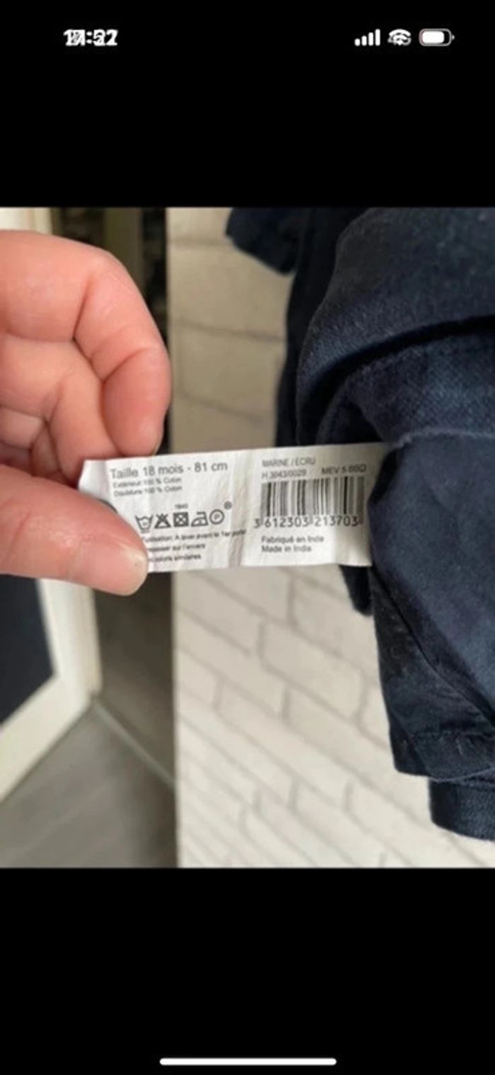 Robe bout Chou taille 18 mois - photo numéro 4