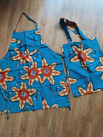 Tablier + sac totebag wax 
