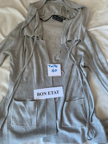 Gilet manches longues