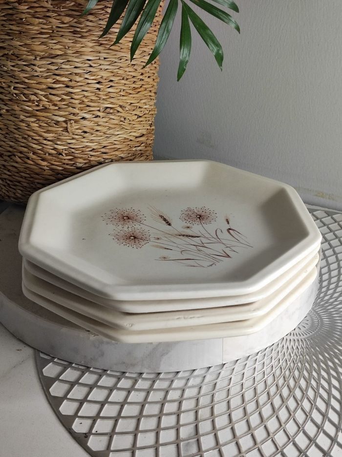 Assiettes plates tiffani - photo numéro 3