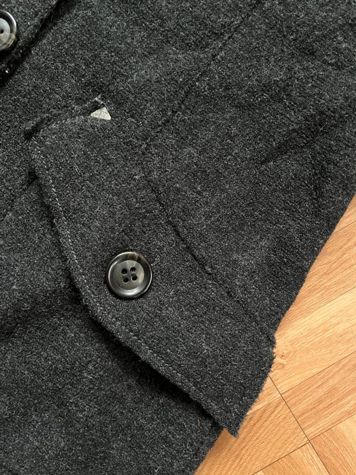 Manteau long 100% en laine noir New Man - photo numéro 5