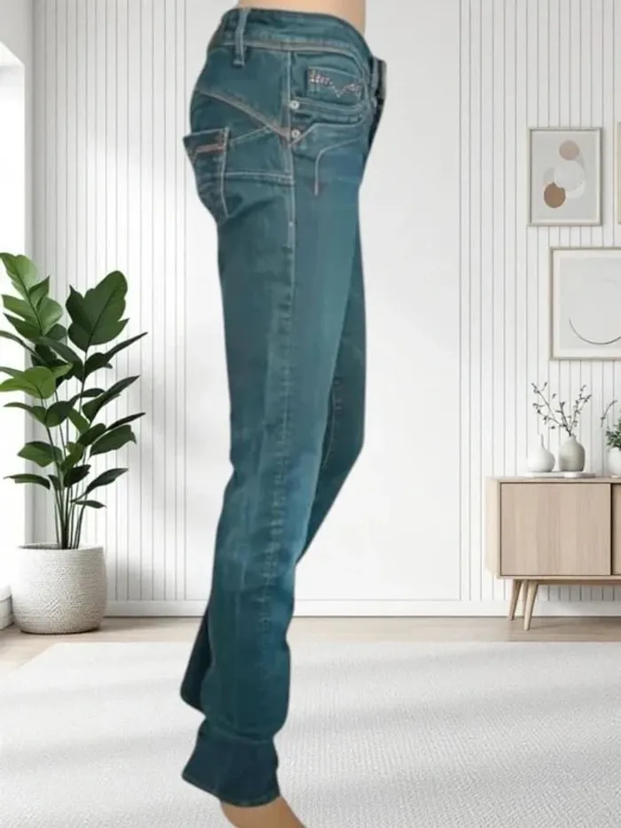 Jean Kaporal modéle cleon ,coupe slim ,taille basse , stretch - photo numéro 4