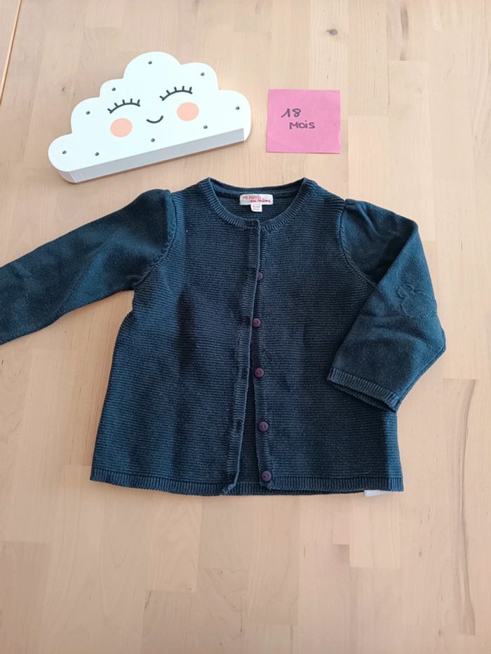 Gilet noir mickey du pareil au meme