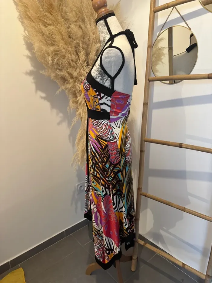 Robe d’été fluide coloré - photo numéro 5