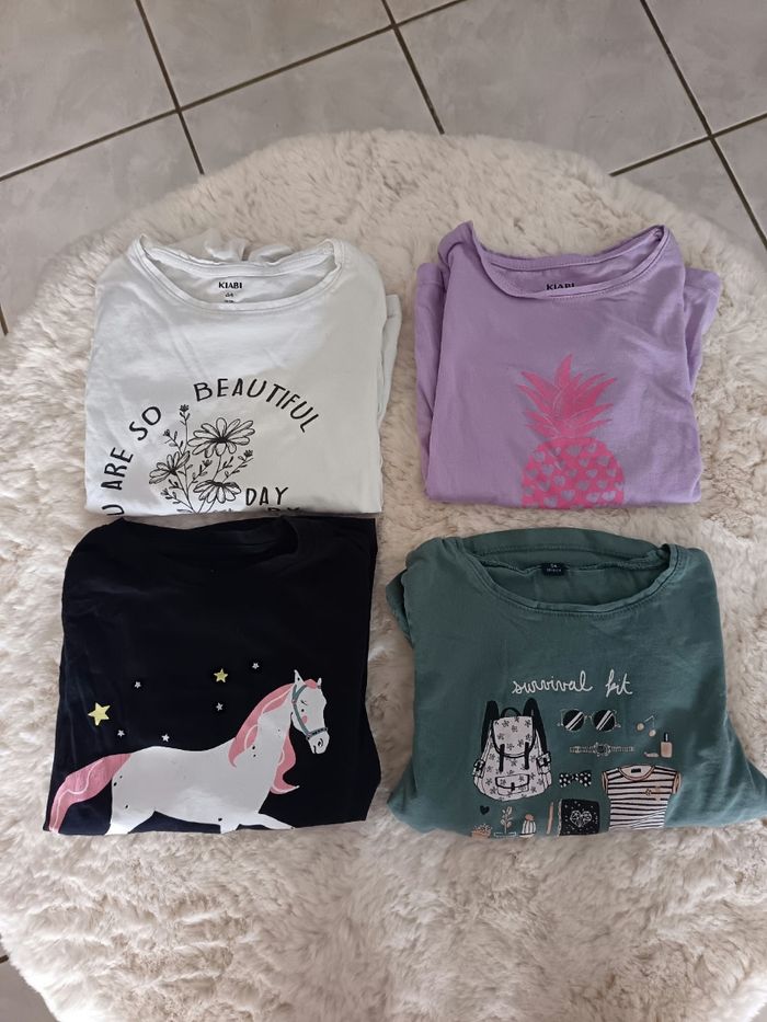 Lot t-shirt fille