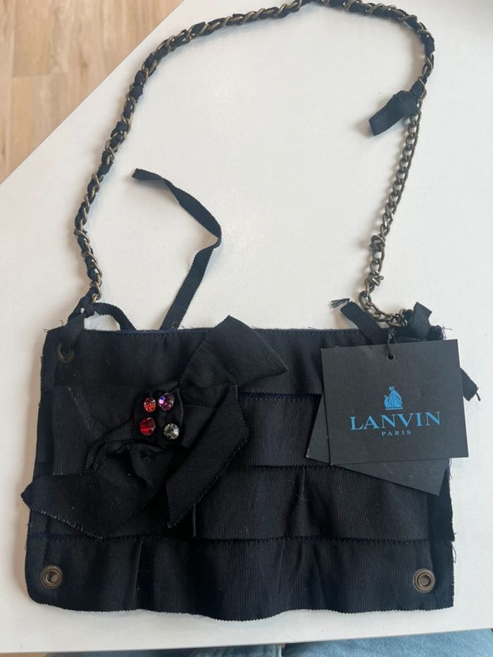 Sac Lanvin Petite Noir