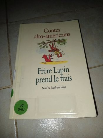 Contes afro-americain : frère lapin prend le frais