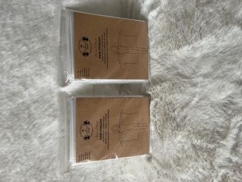 Lot 2 Ponchos imperméables transparents taille unique