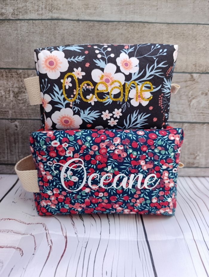 Trousse de toilette personnalisée