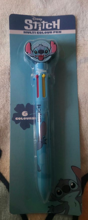 Stylo multicouleur Stitch 