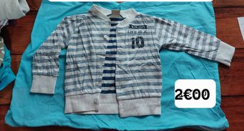 Gilet leger garçon taille 12 mois 