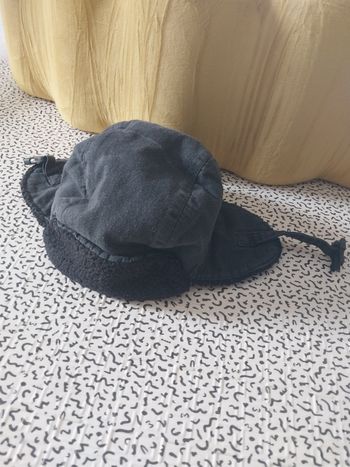 Chapka hiver noire 49 cm