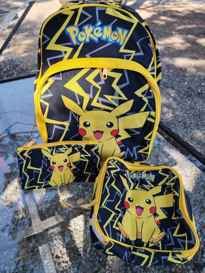 Sac d école pokémon