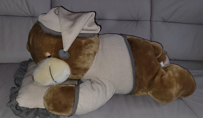 Tres grosse peluche ours - photo numéro 4