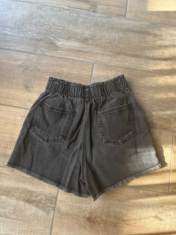 Short en jean noir fille été - photo numéro 5