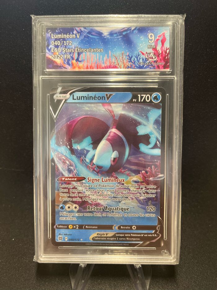 Carte Pokémon Luminéon V 040/172 CA 9