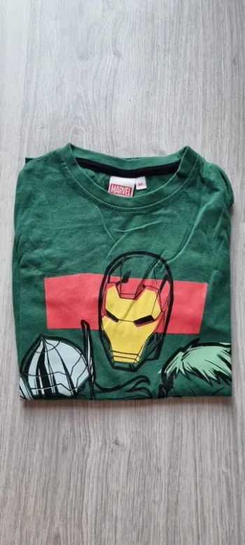 Tee-shirt ML Marvel neuf 8ans