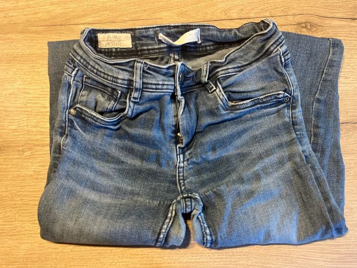 Pantalon, jean, slim, bonobo, camaïeu, femme taille 34 - photo numéro 4