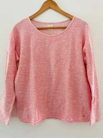 Petit pull rose des petits hauts taille 1 Hobie