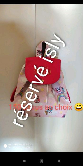 Sac a dos personnalisé