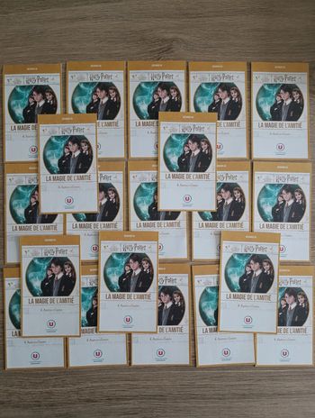 Lot de Pochettes Super U Autocollants Harry Potter 2022