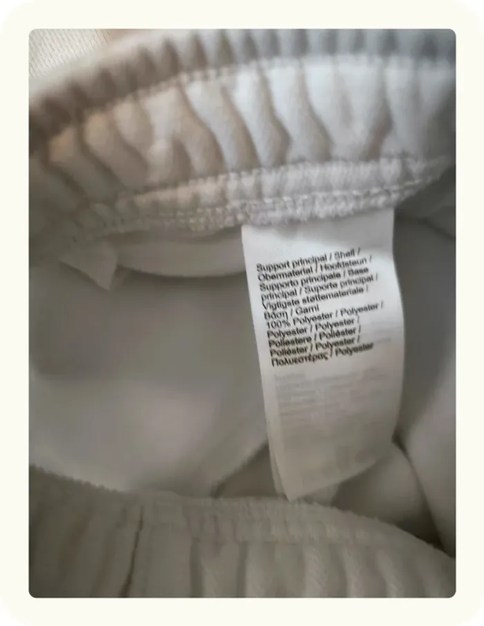 Pantalon jogging survêtement blanc homme Lacoste Taille M 38 - photo numéro 8