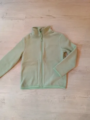 Polaire vert d'eau  fille Tissaia 5 ans