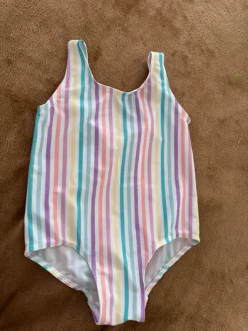 Maillot de bain rayé