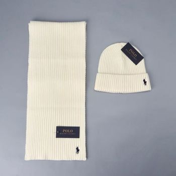 Ensemble bonnet et écharpe Ralph Lauren 
