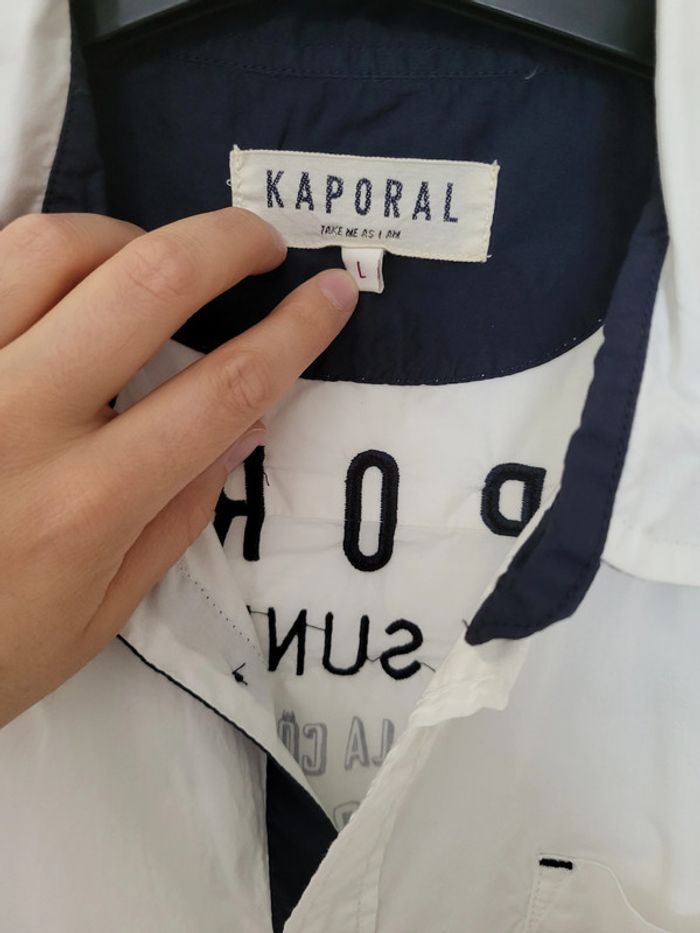 Chemisette blanche Kaporal L - photo numéro 6