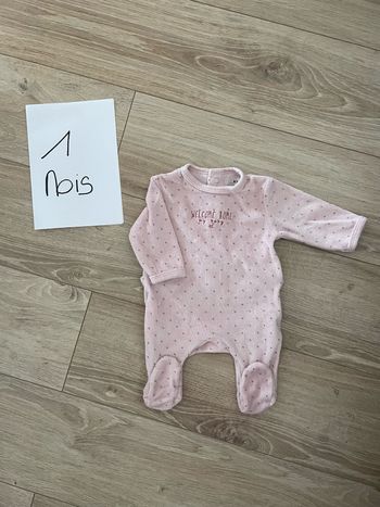 Pyjama fille 1 mois