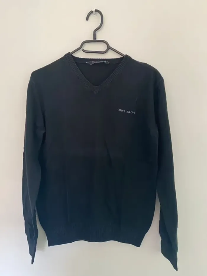 Pull noir Teddy Smith taille 44