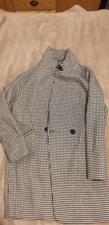Manteau style pied de poule