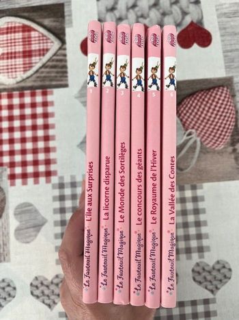 Lot de 6 livre Le fauteuil magique - La bibliothèque rose